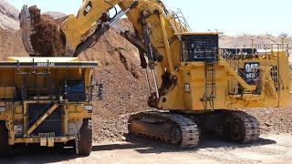 600 Tonne Mining Shovel Loading Truck #shorts