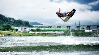 Boat and Cable Sessions w/ Wakeboarder Sang Hyun Yun