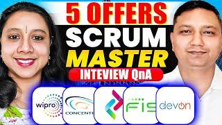 [5 OFFERS ] scrum master interview questions and answers ⭐ scrum master interview questions 𝑷𝑨𝑹𝑻-5/6