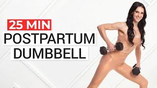 Get Strong & Toned After Baby | Postpartum Workout With Dumbbells (Or Water Bottles)