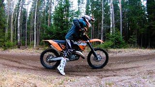 Samu Kunttu Riding the Madness: 6 Minutes of KTM SX 125 Action