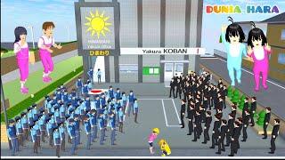 Yuta Panik ! YAKUZA KOBAN Ambil Kantor Polisi Koban  | Polisi VS Yakuza | Sakura School Simulator