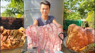 New Cooking 2025 : Chef Ny cook crispy pork belly, Soybean sauce delicious | Chef Ny's cooking skill