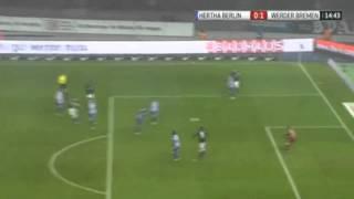 Nils Petersen Amazing Goal ~Herta Berlin vs Werder Bremen 0 1 HD