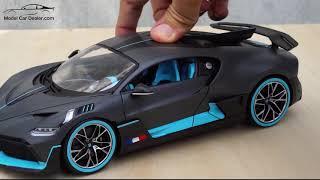 Unboxing of BUGATTI DIVO 1:18 Scale Diecast Model Car - Adult Hobbies