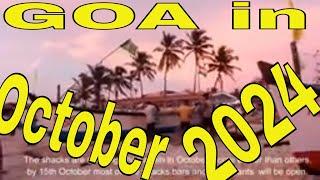 Goa in early October | Goa weather in October 2024 | water sports now open since 4/10/24