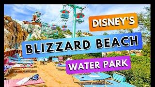 Disney's WINTER Themed Water Park has Reopened | Blizzard Beach 2024