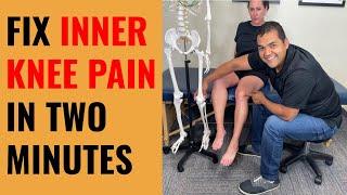 How To Fix Inner Knee Pain In 2 Minutes