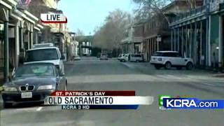 Old Sacramento Preps For St. Patrick's Parade