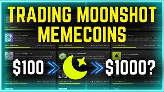 How To Trade MOONSHOT On Dexscreener Memecoins [Beginner Friendly Tutorial]