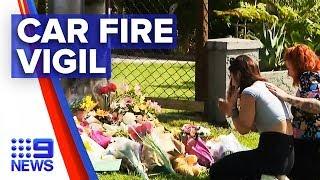 Tributes for Brisbane mother and three children killed in car fire | Nine News Australia