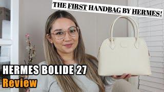 HERMES BOLIDE 27 FIRST IMPRESSIONS & REVIEW | HISTORY OF HERMES