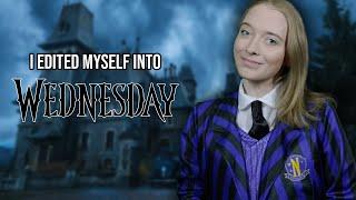 i edited myself into wednesday