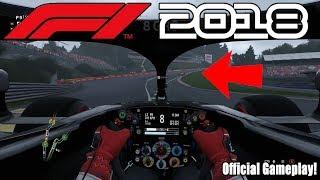 DRIVING AT SPA WITH THE HALO IN COCKPIT CAMERA! F1 2018 Media Gameplay