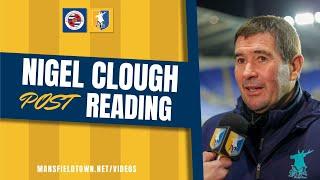 Nigel Clough on Reading defeat