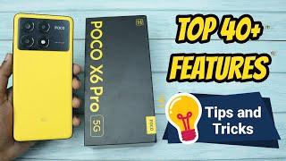 Poco X6 Pro 5G Tips & Tricks | 40+ Special Features