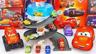 Disney Pixar Cars Unboxing Review | Lightning McQueen | Mini Racers Rusteze Spinning Raceway