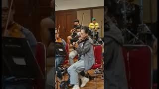 Latihan orchestra bersama Project Pop utk acara IIMS InfiniteLife 2023