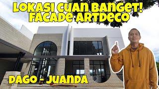 Ruko murah bandung dago Gaya Artdeco Cocok Buat Usaha #rukodagobandung