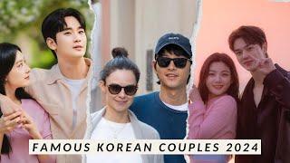 Most Famous Korean Actors And Actress Real Life Partners | Famous Korean Couples 2024