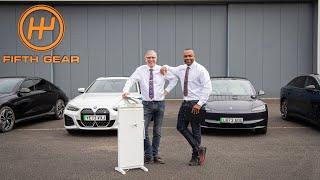 New Tesla Model 3 vs BMW i4, Ioniq 6 & VW ID.7: Who Wins the Repmobile Crown? | Fifth Gear