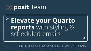 How to build business reports with Quarto