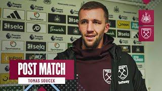 "I'm Very Proud of the Team" | Newcastle 0-2 West Ham | Tomas Soucek | Post Match Reaction