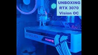 Gigabyte Geforce RTX 3070 Vision OC Unboxing, Einbau und kurzer Test