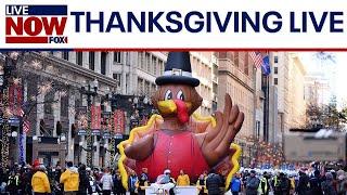 LIVE NOW: Thanksgiving Day Parade, weather, travel, Turkey trots 5k, football & more