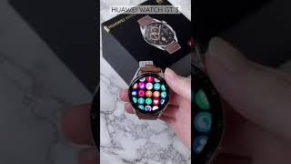 Unboxing the new Huawei Watch GT 3 46mm with Brown Leather Strap 