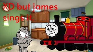 XD but james sings it. (FNF: Nermal nermal nermallin.) #fnfmusic #ttte #fnf #nermal