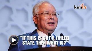 Najib: A failed state is one where leaders get votes and the people get buckets