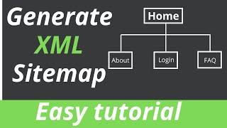 How To Generate And Submit  A Sitemap To Google | XML Sitemap | Google Search Console