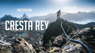 SHARP RIDGE between MATTERHORN and MONTE ROSA: Cresta Rey