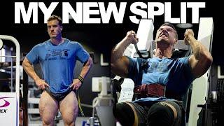 ONLY TRAINING 4 X A WEEK TO BUILD MUSCLE? / MY PRO NATURAL BODYBUILDING SPLIT