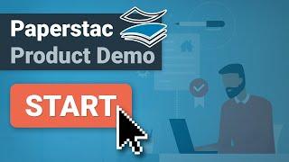 Paperstac Product Demo (2021)