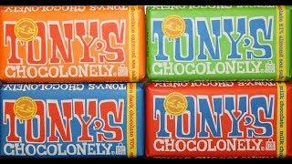 Tony’s Chocolonely: Milk Chocolate, Caramel Sea Salt, Almond Sea Salt, Extra Dark Chocolate Review