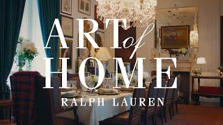 RALPH LAUREN HOME | Art of Home | The Art of Layering with Martina Mondadori