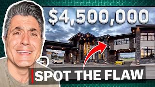 Flaws Exposed: $4,500,000 Mega MANSION in Calgary, Canada