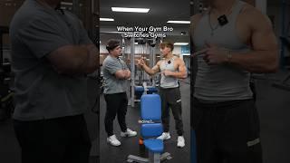 When Your Gym Bro Switches Gym PART 1 #gym #fitness #viral #youtubeshorts #youtubeviral #shorts