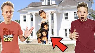 SNEAKING into FAMOUS youtuber MANSION....While they are THERE!