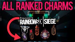 All Ranked Charms In Rainbow Six Siege - Years 1, 2, 3, 4, 5