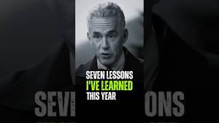 Sette lezioni che ho imparato quest'anno - Jordan Peterson #jordanpeterson #citazioni #shorts