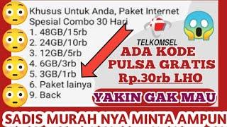 INFO TERMURAH PAKET TELKOMSEL TERBARU 2023 - KODE DIAL PAKET INTERNET TELKOMSEL MURAH BANGET 2023