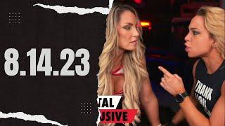 WWE Raw - 08.14.23 - Zoey Stark Tells Trish Stratus Cage Match is a Blessing in Disguise