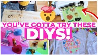 EXCITING NEW Cricut DIYs you'll want to make IMMEDIATELY! 