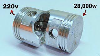 How to make 220v 28,000w free energy generator use permanent magnet