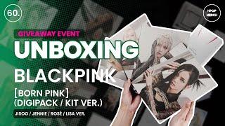 [4K] UNBOXING BLACKPINK 2nd Album Born Pink [DIGIPACK / KIT Ver.] 블랙핑크 2집 앨범 본 핑크 디지팩 / 키트