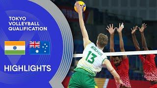 India vs. Australia - Highlights | AVC Men's Tokyo Volleyball Qualification 2020