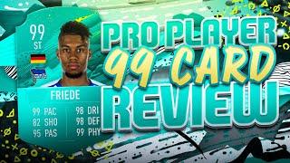 FIFA 20: 99 PRO PLAYER CARD review mit Fußballprofi     